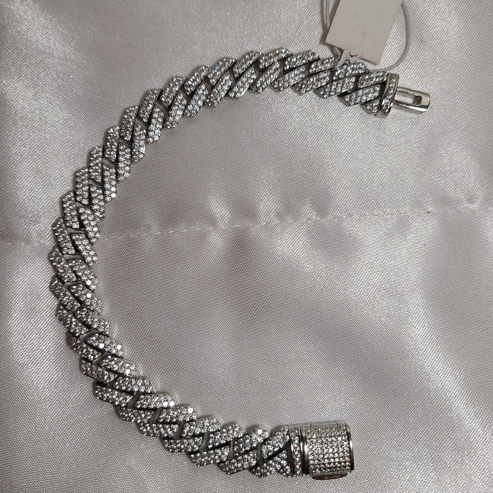 Silver Rhinestone Bracelet NWT